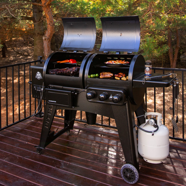 PIT BOSS Combo Grill Pellet + Gas ´NAVIGATOR COMBO´ PB1230 Grill Experte