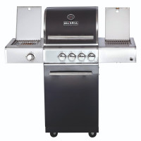 Vorschau: CHEF Paket S3 Backburner Seitenkocher Steakzone AIR System GRATIS: Cover, Grillplatte, Spieß Vorschau: CHEF Paket S3 Backburner Seitenkocher Steakzone AIR System GRATIS: Cover, Grillplatte, Spieß