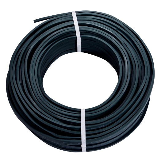 Kabelring ILLU-KABEL flach, schwarz - 50m - H05RNH2-F2x1,5 Flachkabel