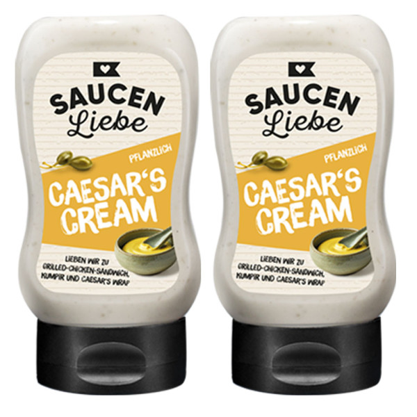Saucen Liebe - 2 x Caesers Cream - 600ml - vegan