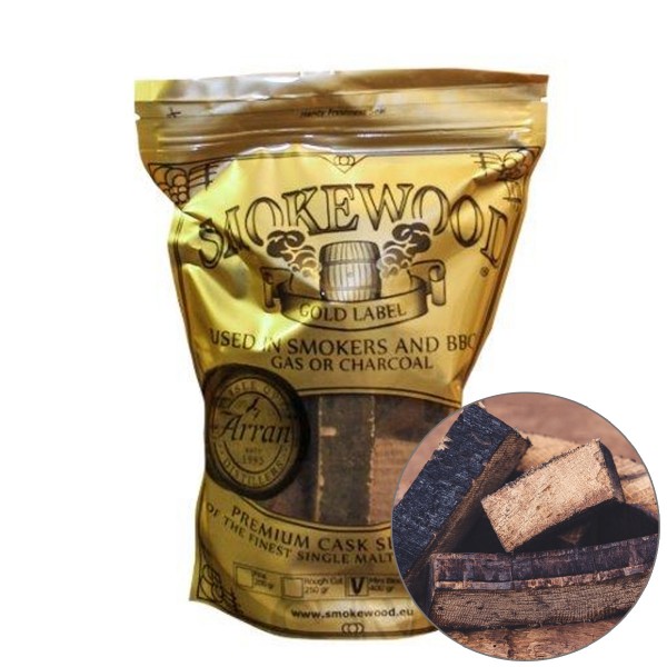 Smokewood Isle of Arran Mini Blocks – Räucherholz aus alten Bourbon…
