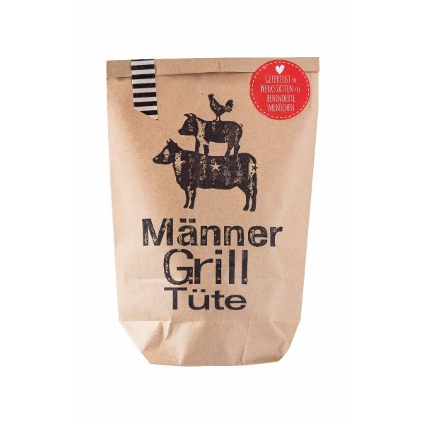 Wunderle - Männer Grill Wundertüte für den Grillabend - Eine kleine Aufmerksamkeit mit Smile