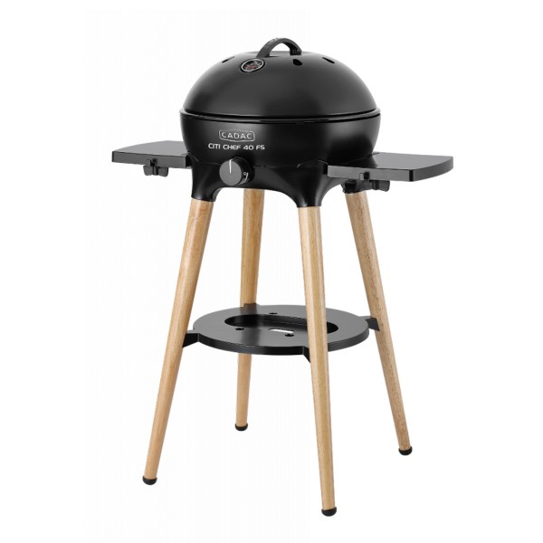 CADAC Citi Chef 40 BBQ/Dome, Freestanding - matt schwarz - 30mbar