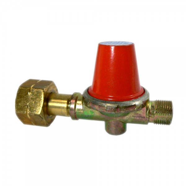 Gasregler 8kg - 1,0 bar Kombi x 3/8"