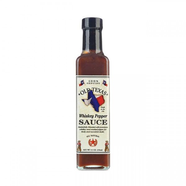 Old Texas Whiskey Pepper Steak Sauce 250ml klassische Steaksauce