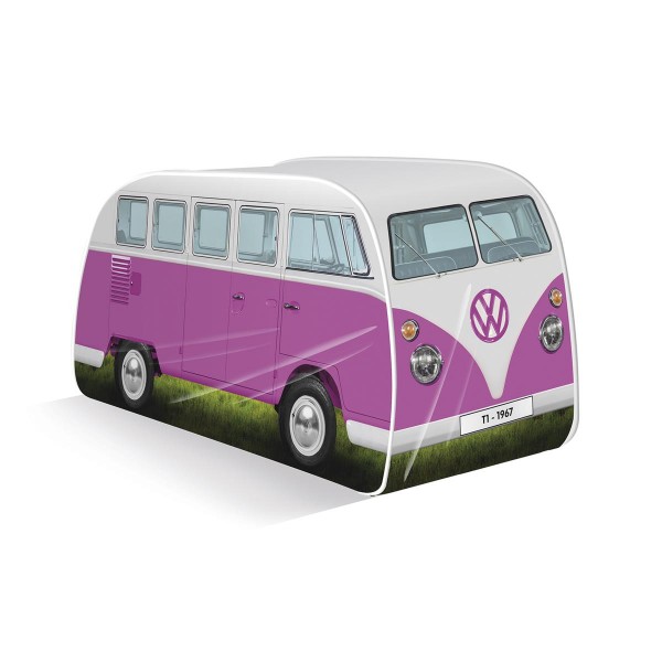 VW Collection - VW T1 Bus - Kinder Pop up Spielzelt - pink