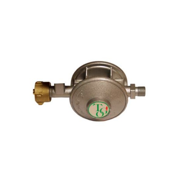 Gasregler zweistufig 50mbar 1kg/h - für gewerbliche Anwendung nach UVV BGV D34 § 11 Abs.3+4