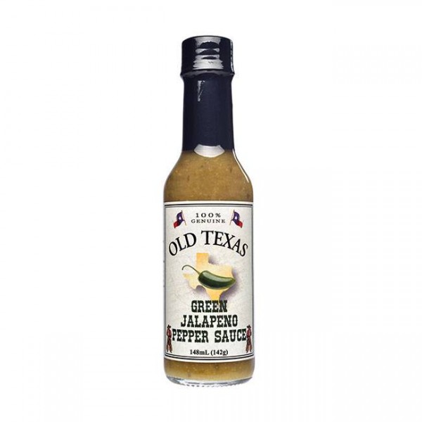 Old Texas Green Jalapeno Pepper Sauce 148ml eine fruchtige, scharfe Sauce