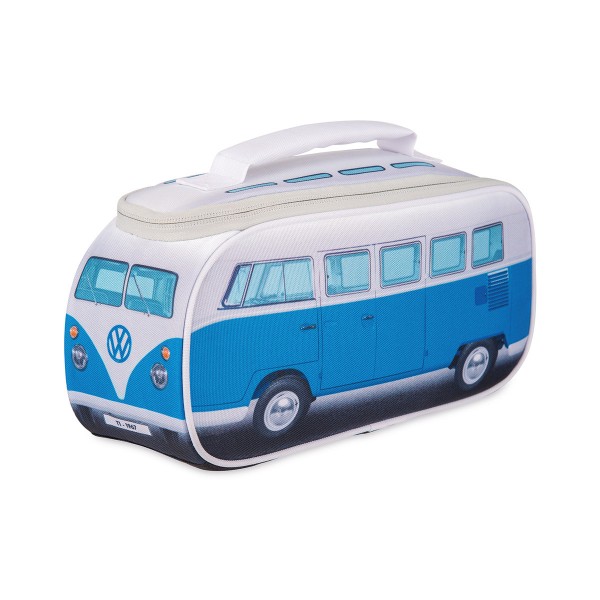 VW Collection - VW T1 Brotzeittasche BLAU - 35x36x30cm - Isoliert & PU beschichtet