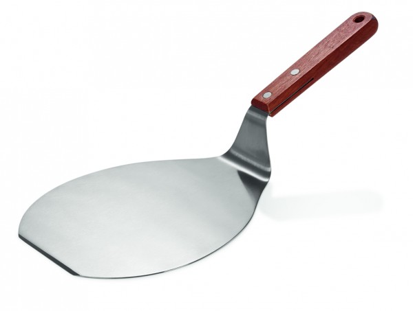 Pizzaheber - Pizzaschaufel aus Edelstahl mit Holzgriff - 34cm