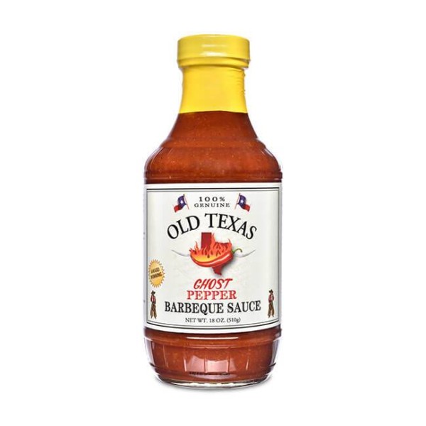 Old Texas Ghost Pepper BBQ Sauce - 455ml feurige BBQ Sauce