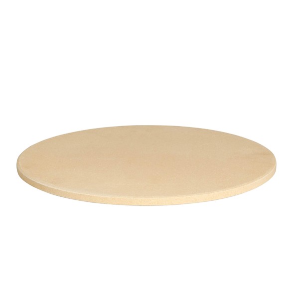 Pizzastein - hochwertiger Cordierit Backstein - D: 33cm - rund - für Backofen oder Grill