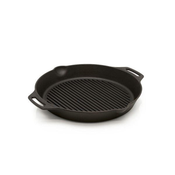 Petromax Grill-/Feuerpfanne gp30h-t - mit 2 Henkeln - D: 30cm - Gusspfanne - 2,5l