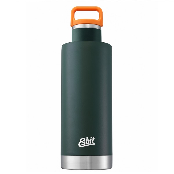 ESBIT SCULPTOR Edelstahl Isolierflasche "Standard Mouth", 1L, Forest Green