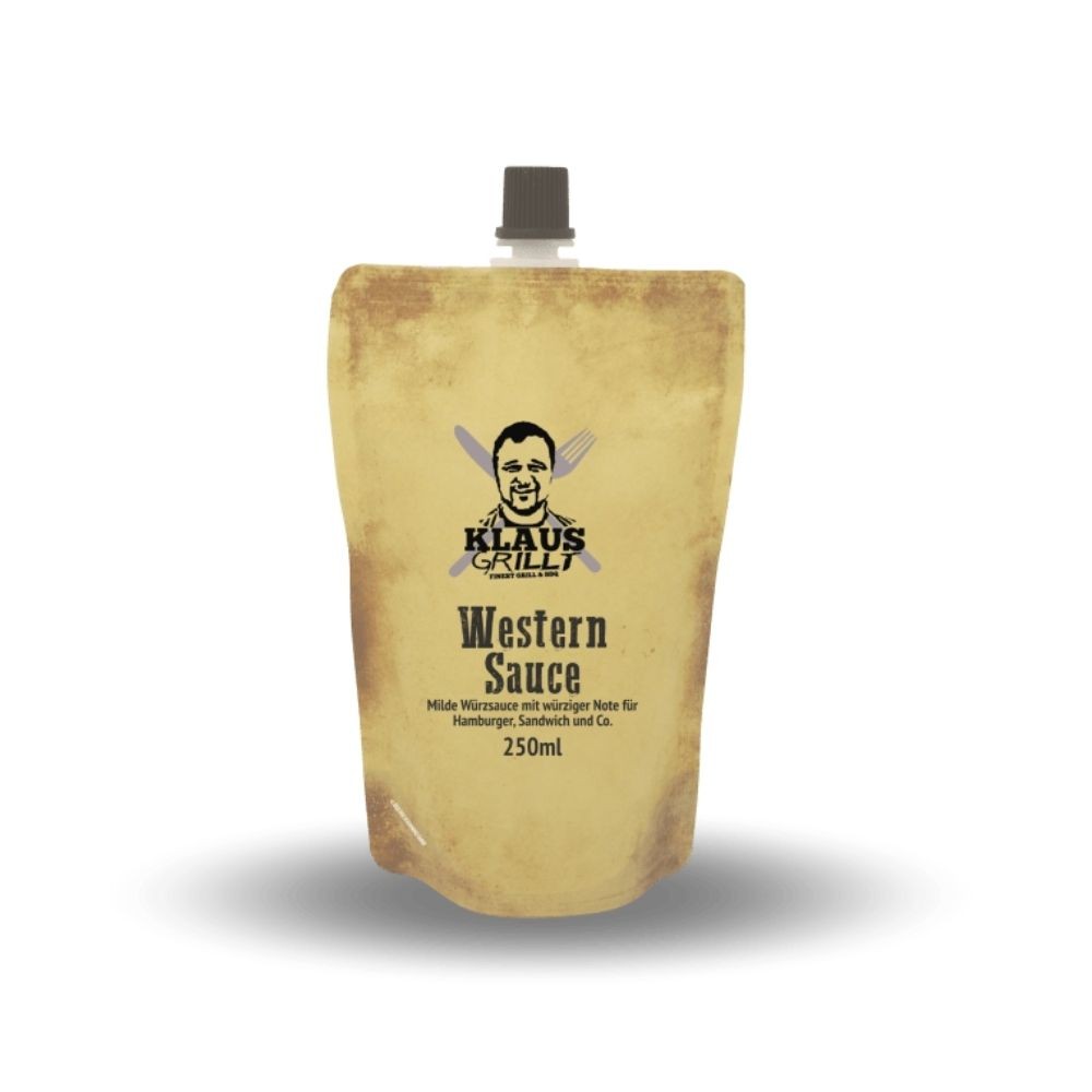 KLAUS-GRILLT Klaus Grillt Western Sauce 250ml Beutel