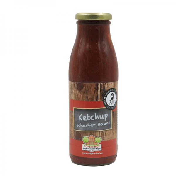 Röpers Hof Ketchup "scharfer Bauer" - 500ml