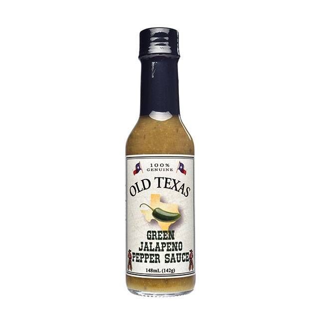 OLD-TEXAS Old Texas Green Jalapeno Pepper Sauce 148ml eine fruchtige, scharfe Sauce