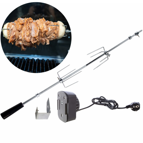 CHEF Paket S3 Backburner Seitenkocher Steakzone AIR System GRATIS: Cover, Grillplatte, Spieß