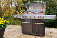 CHEF Paket S1 Backburner Seitenkocher GRATIS: Cover, Grillplatte, Spieß CHEF Paket S1 Backburner Seitenkocher GRATIS: Cover, Grillplatte, Spieß