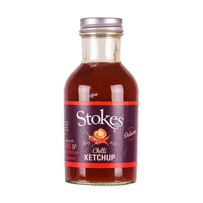 STOKES Chilli Tomato Ketchup 249ml - Dezente Süße und scharfer Kick!
