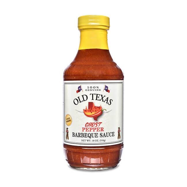 OLD-TEXAS Old Texas Ghost Pepper BBQ Sauce - 455ml feurige BBQ Sauce