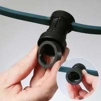 Vorschau: Illu-/Partylichterkette 10m - Außenlichterkette schwarz - Made in Germany 10x bunte LED Tropfenlampe Vorschau: Illu-/Partylichterkette 10m - Außenlichterkette schwarz - Made in Germany 10x bunte LED Tropfenlampe