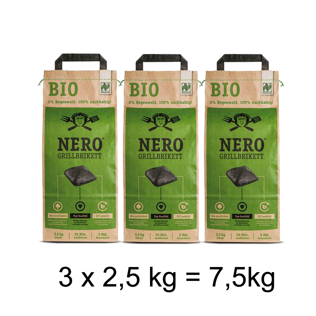 1kg 2,98€ Cabix Plus Briketts für Dutch Oven und BBQ 