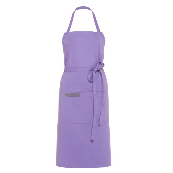Feuermeisterin Premium Textil Back- und Kochschürze Lila mit 2 Taschen