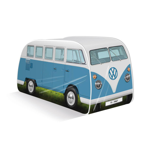 B-Ware VW Collection - VW T1 Bus - Kinder Pop up Spielzelt - blau