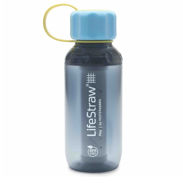 LifeStraw play (stormy) - Kinder Trinkflasche mit Wasserfilterilter - 0,3L