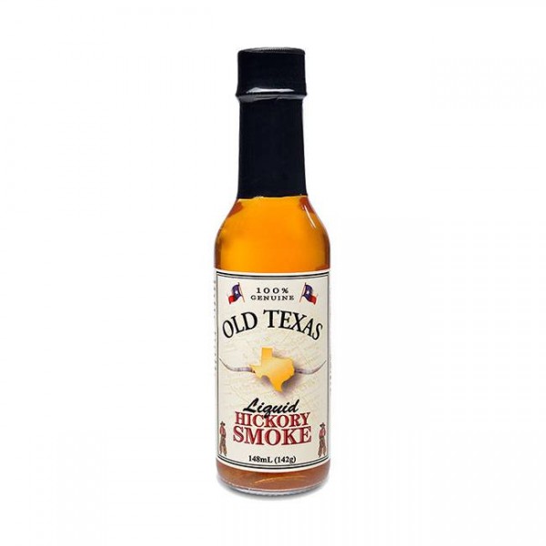 Old Texas Liquid Hickory Smoke 148ml natürliches Hickory Flüssigraucharoma