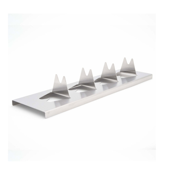 Kartoffel-Rack - Halter für Kartoffel & Co aus Edelstahl - 30 x 8 x 4,5cm - Potato Rack