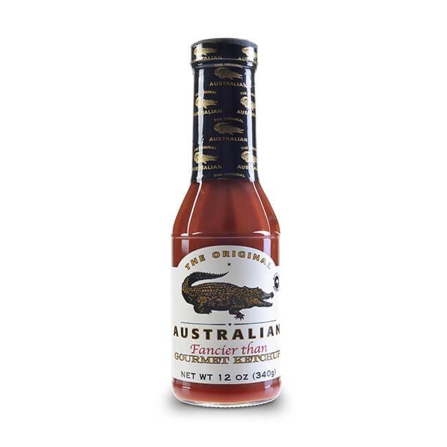 THE-ORIGINAL-AUSTRALIAN The Original Australian Fancier Than Gourmet Ketchup 355ml herzhafte Würze