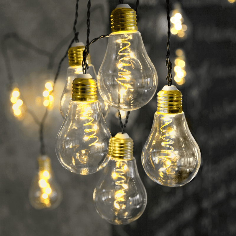 Premium Party Led Lichterkette Mit Gluhbirnen 230v Netzteil Fur Aussen Garten Lichtslingers Tuin En Terras Workbenchprojects Com