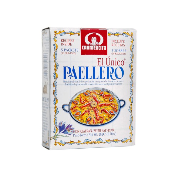 CARMENITA - Original spanische Paella Gewürzmischung - für 30 Portionen