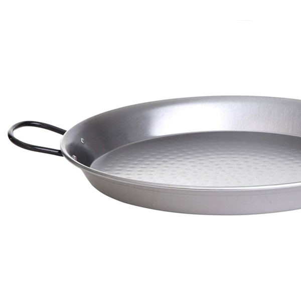 Paella-Pfanne VALENCIANA D: 38cm - Stahl poliert - zwei Griffe