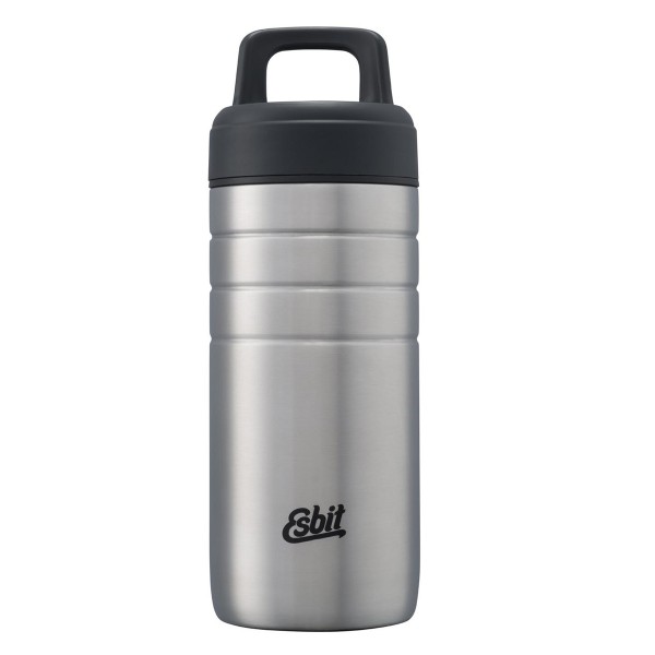 ESBIT MAJORIS Edelstahl Thermobecher mit Isolierverschluss, 450ML, Silber