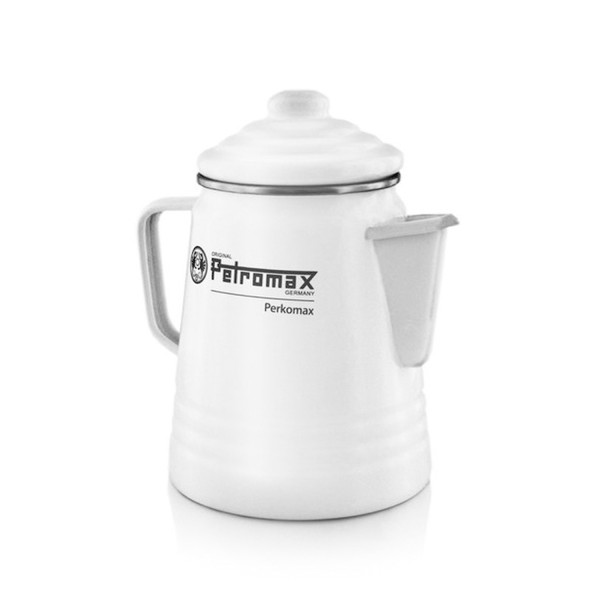 B-Ware Petromax Perkolator per-9-w - Kaffee Tee Kanne - 1,3l - weiß