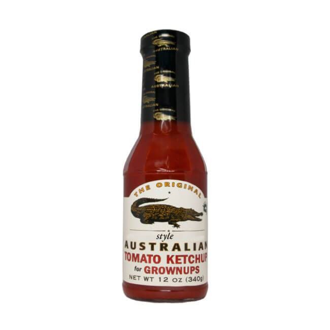 THE-ORIGINAL-AUSTRALIAN The Original Australian Tomato Ketchup for Grownups 355ml fruchtig aber scharf
