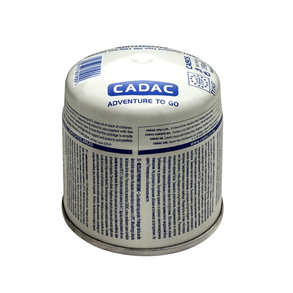 CADAC 190g Stech Gas-Kartusche (190g Butan-Propan-Gemisch) - Stechkartusche