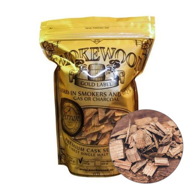Smokewood Isle of Arran Rough Cut – Räucherholz aus alten Bourbonfä…