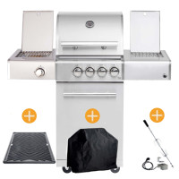CHEF Paket S3 Backburner Seitenkocher Steakzone AIR System GRATIS Zubehör CHEF Paket S3 Backburner Seitenkocher Steakzone AIR System GRATIS Zubehör