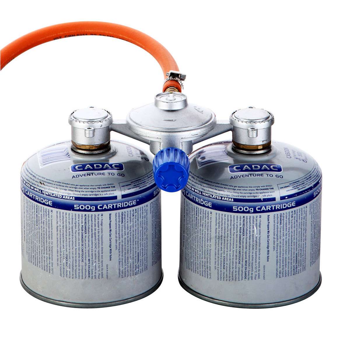 CADAC DualPowerPak Adapter für 2 Gaskartuschen 30mbar inkl