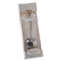 Vorschau: Tee-Ei Sieb in Herzform - Teelöffel - Edelstahl - wiederverwendbar - in Geschenkverpackung Vorschau: Tee-Ei Sieb in Herzform - Teelöffel - Edelstahl - wiederverwendbar - in Geschenkverpackung