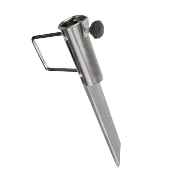 Wäschespinne & Sonnenschirm Rasendorn 45cm Ø35mm - Mit Leinenhalter