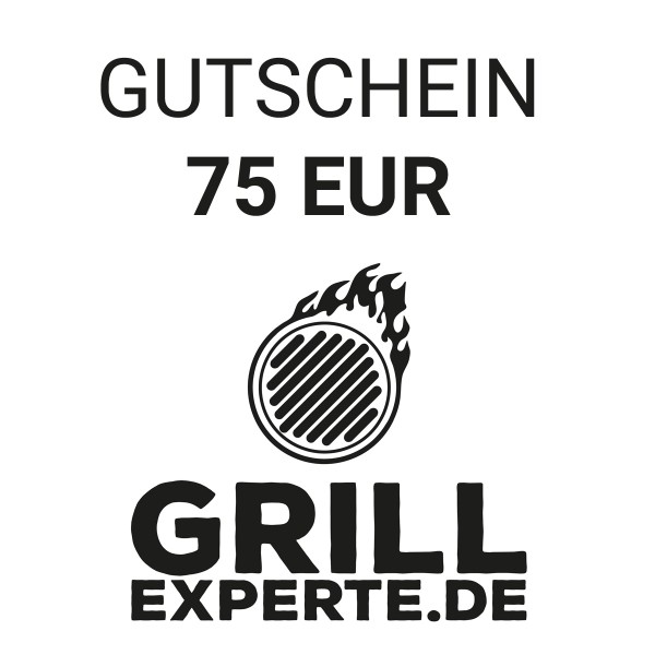 GRILL-EXPERTE.de GUTSCHEIN 75 EUR Warenwert