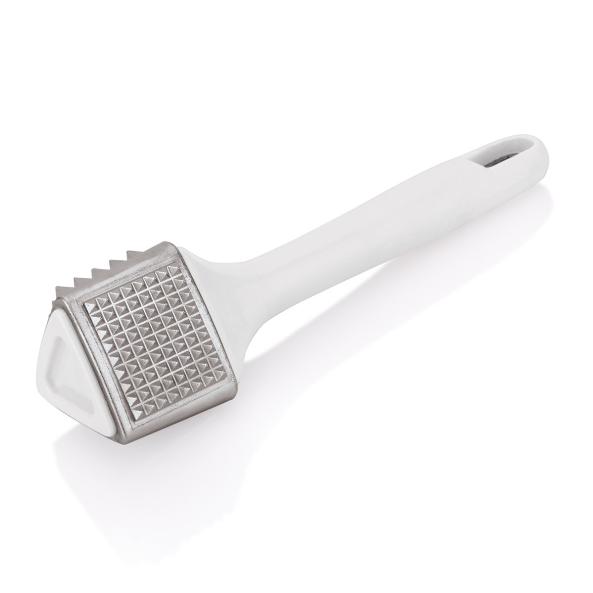 GRILL-EXPERTE.de Fleischklopfer Aluminium / Kunststoff - 640g - 3 Klopfflächen - 24cm