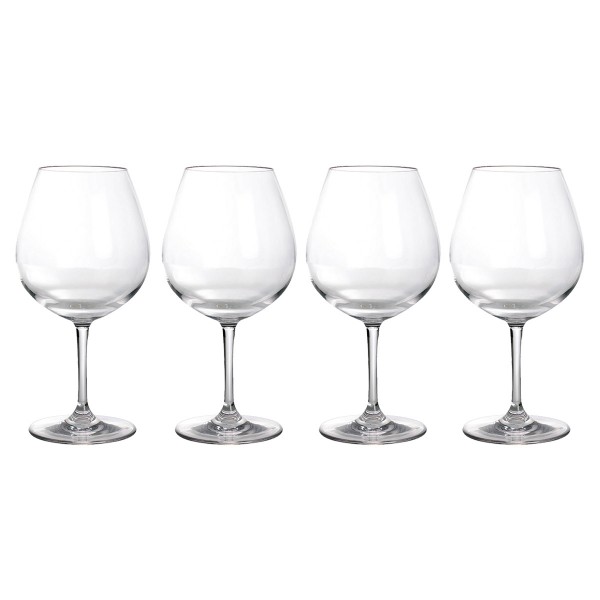 Rotweinglas aus bruchfestem Polycarbonat - 700ml