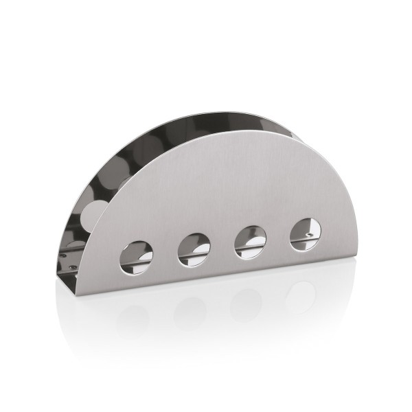 Serviettenhalter - Edelstahl - 14 x 2,5x 7cm - für gefaltete 33er Servietten
