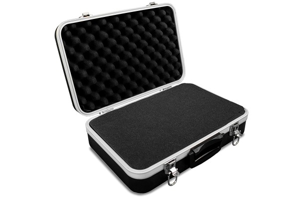 GORANDO® Universal Transportkoffer/Kamerakoffer mit Würfelschaum - Case aus ABS Kunststoff